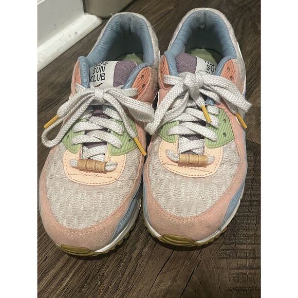 Nike Air Max 90 SE Women’s 7.5 – Sun Club Pink/Blue/Purple - Picture 10 of 14